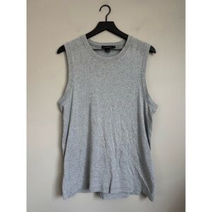 CLUB MONACO Men’s Grey Muscle Tank